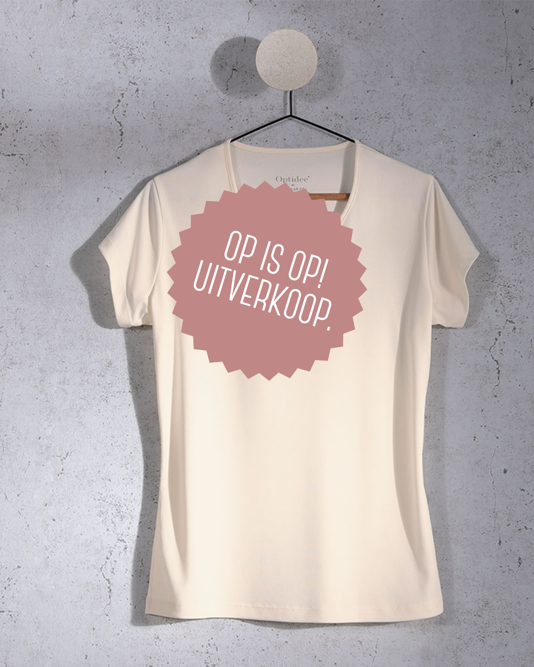Klimawell Shirt korte mouw, beige