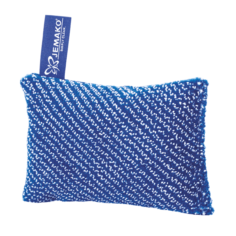 Reinigingsspons, blauwe vezel